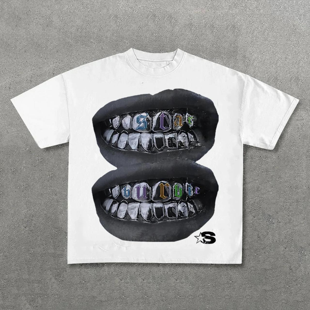 Grillz Mouth Tee